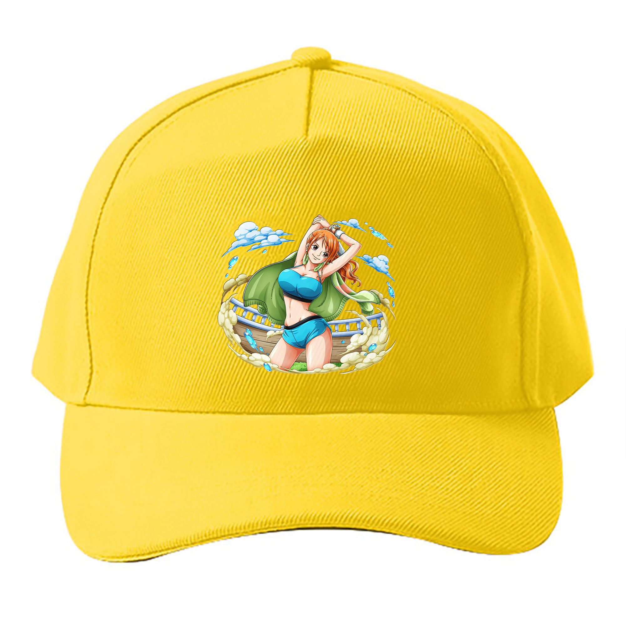（画像用） ワンピース ナミ ONE PIECE Nami ベースボールキャップ 綿100％ 男女兼用 帽子 スポーツ